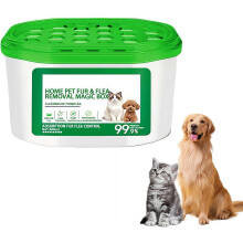 (Green, 1pcs) Haarentferner für Zuhause, Geruchsentferner, 360, tragbar, für Haustierhaare, Staub, Geruch, Haushalt