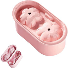 (Pink, 1pcs) 2 stuks ijsbal vorm, whisky ijsbal mal, elegant, met deksel, voor bier, bourbon, kamperen