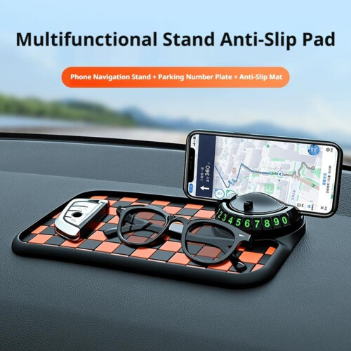 (Gray, 1pcs) Monitoimi liukuestematto autoon 1