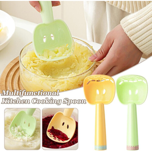 (Mix 2pcs, Large) Monitoimi keittiö lusikka 1