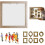(Brown, 1PCS) DIY mini museo siluetti boxi, personoitu 1