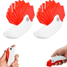 (Red-2pcs, free size) 9 az 1-ben tömítő spatula – szilikon tömítő eltávolító és simító ajtókhoz, ablakokhoz