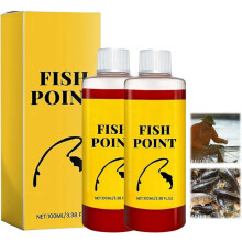 (2pcs, 100ML) Koncentrerad fiskattraktant vätska – 100ml röd mask spray för öring & panfisk, bete