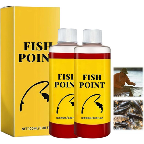 (2pcs, 100ML) Lichid atractant pește 100ml