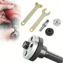 (White Rod, 1set) Átalakító szögcsiszoló adapter – 6mm/10mm összekötő rúd elektromos fúróhoz