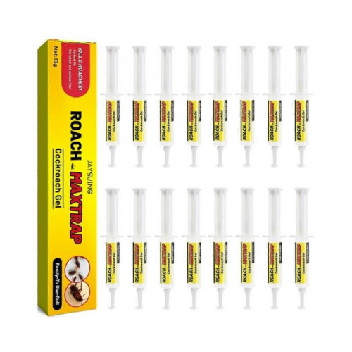 (16pcs)Suitable for Cockroach Gel Bait, Professional Roach Killer Gel Bait