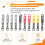 10Pcs Building Blocks Hard Spring for Technical MOC Parts Self-Locking Bricks  Accessories Spring 76537 2