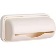(1pc White, Small) Roskapussi annostelija rullapidike