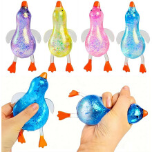(Blue, 1pcs) 2026 ankka puristus stressipallo
