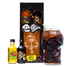 Dead Mans Fingers Rum Gift Set - Spiced & Mango Flavoured, Mini Alcohol Bottles x2 5cl Miniatures a