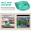 (Green, 6PCS) Akvaario etanan ansa 4