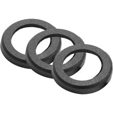 (3 Pcs, black) Okularbeskytter – gummi beskyttelse for Leica metall søker, deksel