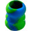 (Green Blue, 1pcs) Capac mâner bâtă baseball, silicon 1