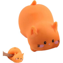 (Orange, 1pcs) Kissa stressipallo