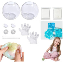 (Color B, 1set) DIY stressipallo valmistus setti