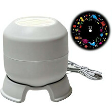 (USB Plug in, 1pcs) Dynaaminen pyörivä LED projektori valo