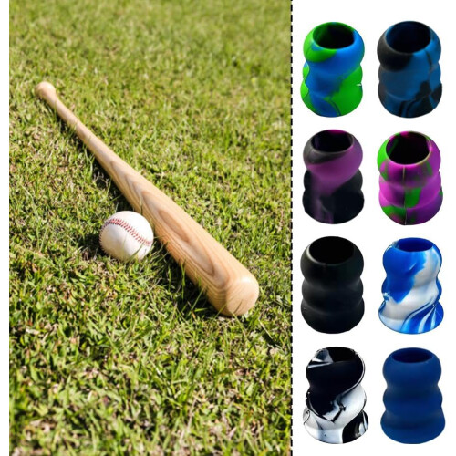 (Blue White, 1pcs) Baseball mailan suoja, silikoni 1