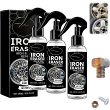 (Black C, 2 Fl Oz (Pack of 1)) Spray Removedor Ferrugem 120ml, Ação Rápida para Carros e Jantes