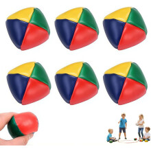 (6pcs color, 1set) Käsintehty neulottu footbag
