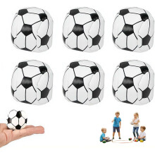 (6pcs football, 1set) Käsintehty neulottu footbag