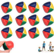 (12pcs color, 1set) Käsintehty neulottu footbag