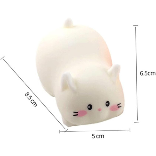 (Orange, 1pcs) Kissa stressipallo 1