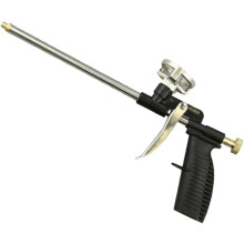 (Black, 1pcs) Pistolet do pianki poliuretanowej, metalowy dozownik do uszczelniania i izolacji
