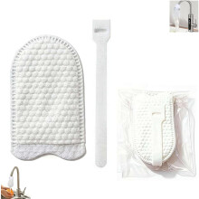 (White, 50pcs) Filtr do umywalki łazienkowej, bawełniany worek filtracyjny do zimnej i ciepłej wody, 60 sztuk