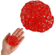 (Red, 6cm) Käsintehty paineenlievitys pallo