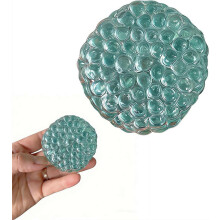 (Blue, 6cm) Handgemachte Stressbälle, bunt, mit Geräusch, weich, für Partys, Geschenk