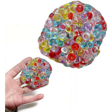 (Colorful, 6cm) Käsintehty paineenlievitys pallo