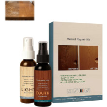(Brown, 1 Fl Oz (Pack of 1)) Professionell trägolv repa reparation – 1 set golvtäckspray för trä