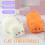 (White, 1pcs) Kissa stressipallo 6