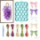 (Blue, 1set) Grape Shaped Silicone Soap Making Mold Kit, Handmade & Reusable 1