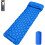 (Blue, 1pcs) Saltea camping gonflabilă cu pernă 1