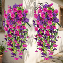 (Purple3, 2pcs) 2kpl teko kukat, UV kestävä