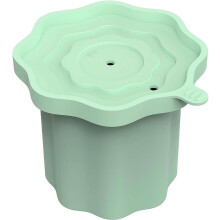 (Light Green, 1pcs) Kelímek forma na led, BPA-free silikonová láhev