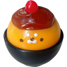 (Pudding Seal, 1pcs) 1er-Siegel-Stressball, Puddingform, weich, für Partys, Schreibtisch, Deko