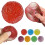 (Red, 1pcs) Stressipallo puristus lelu 1
