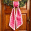 (Pink, 1pcs) Panglică coroniță Paște, nuntă 1