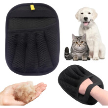 (1 Pcs, color_name) 1er-Haarentfernungs-Handschuh, elektrostatisch, für Katzen, Hunde, Fell