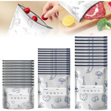 (S+M+L(30 pcs), -) Uudelleen käytettävä alumiinifolio pussi