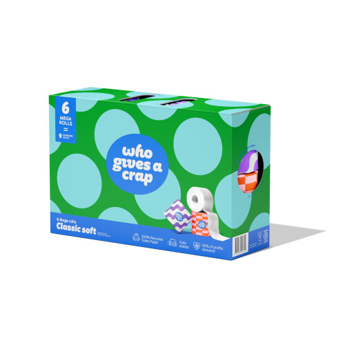 Who Gives A Crap Who Gives A Crap 6 Mega Toilet Rolls