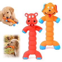 (Red+Orange, -) Onverwoestbaar hondenspeelgoed, 2026 nieuw, rubber, rood+oranje