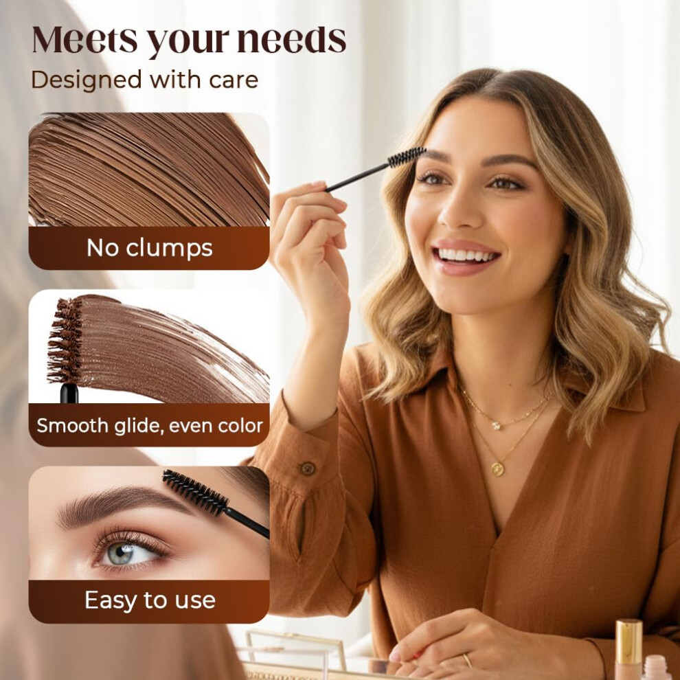 Oimg (Brunette, -) Long-Lasting Waterproof Liquid Eyebrow Gel Â 24-Hour Tinted Brow Makeup