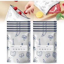 (L(10 pcs), -) Uudelleen käytettävä alumiinifolio pussi
