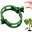 (Green, -) 300 clips plástico plantas, enredaderas. 1