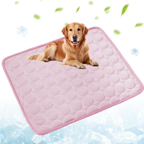 (Pink, Small) Koiran jäähdytysmatto