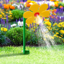 (Yellow, -) Crazy Daisy szórófej – 360 forgó táncoló virág vízszóró