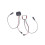 1Pc 5-12V Bathroom Mirror Switch Touch-Switch Sensor for LED Light Mirror Headlight Two Colors 5